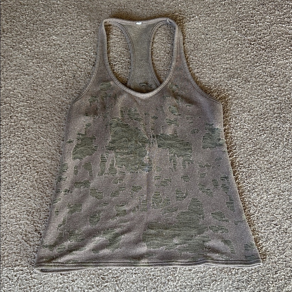 Beige Alo Tank Top